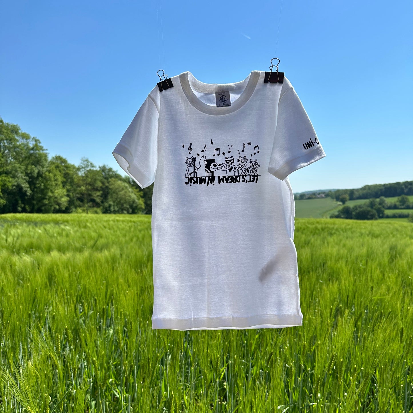 TEE-SHIRT LET'S DREAM IN MUSIC