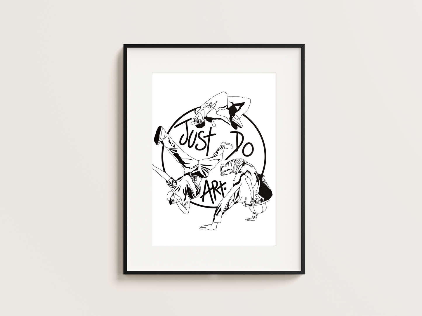 AFFICHE JUST DO ART